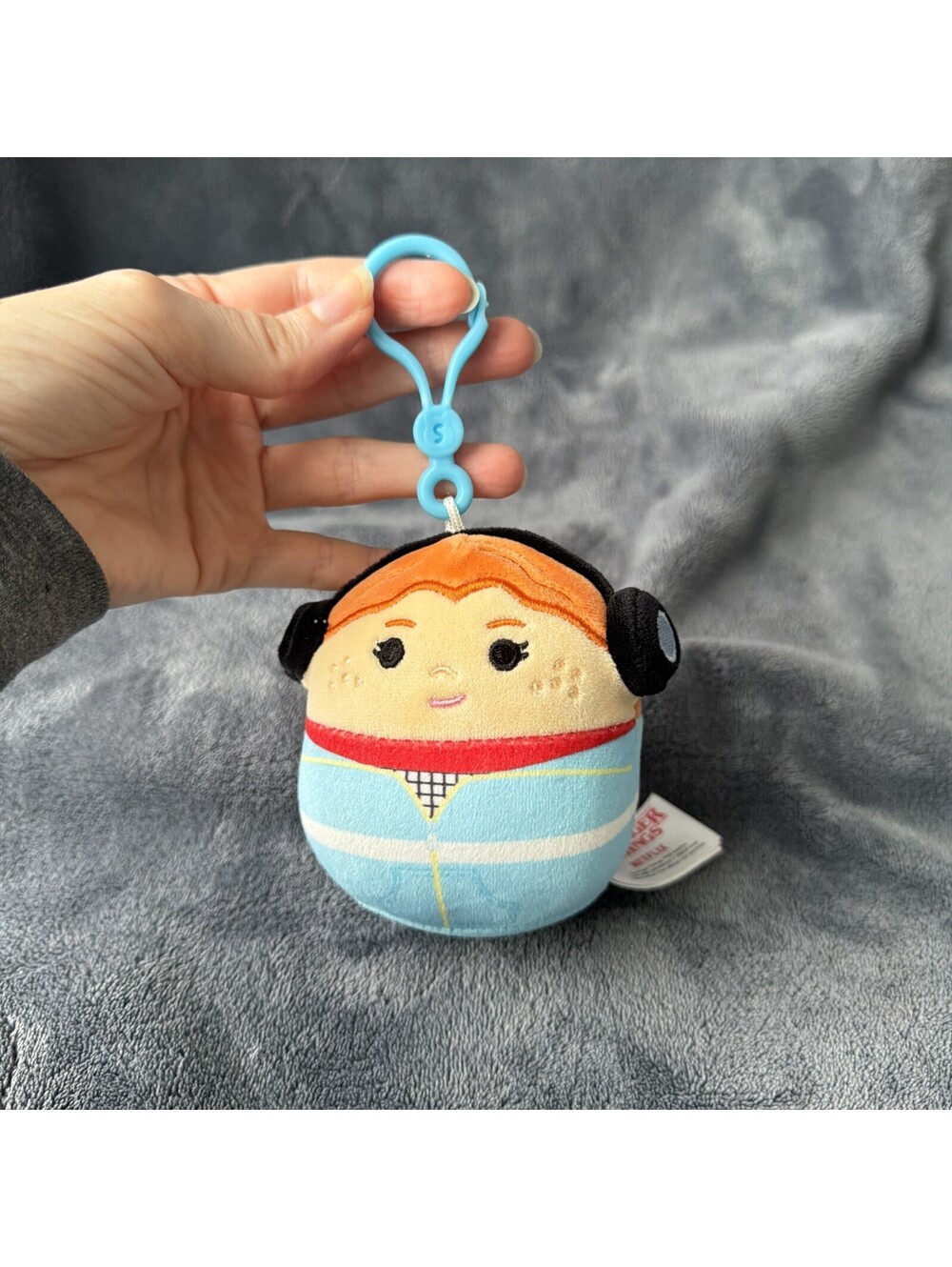 Squishmallow New Max Stranger Things Plush Clip On
